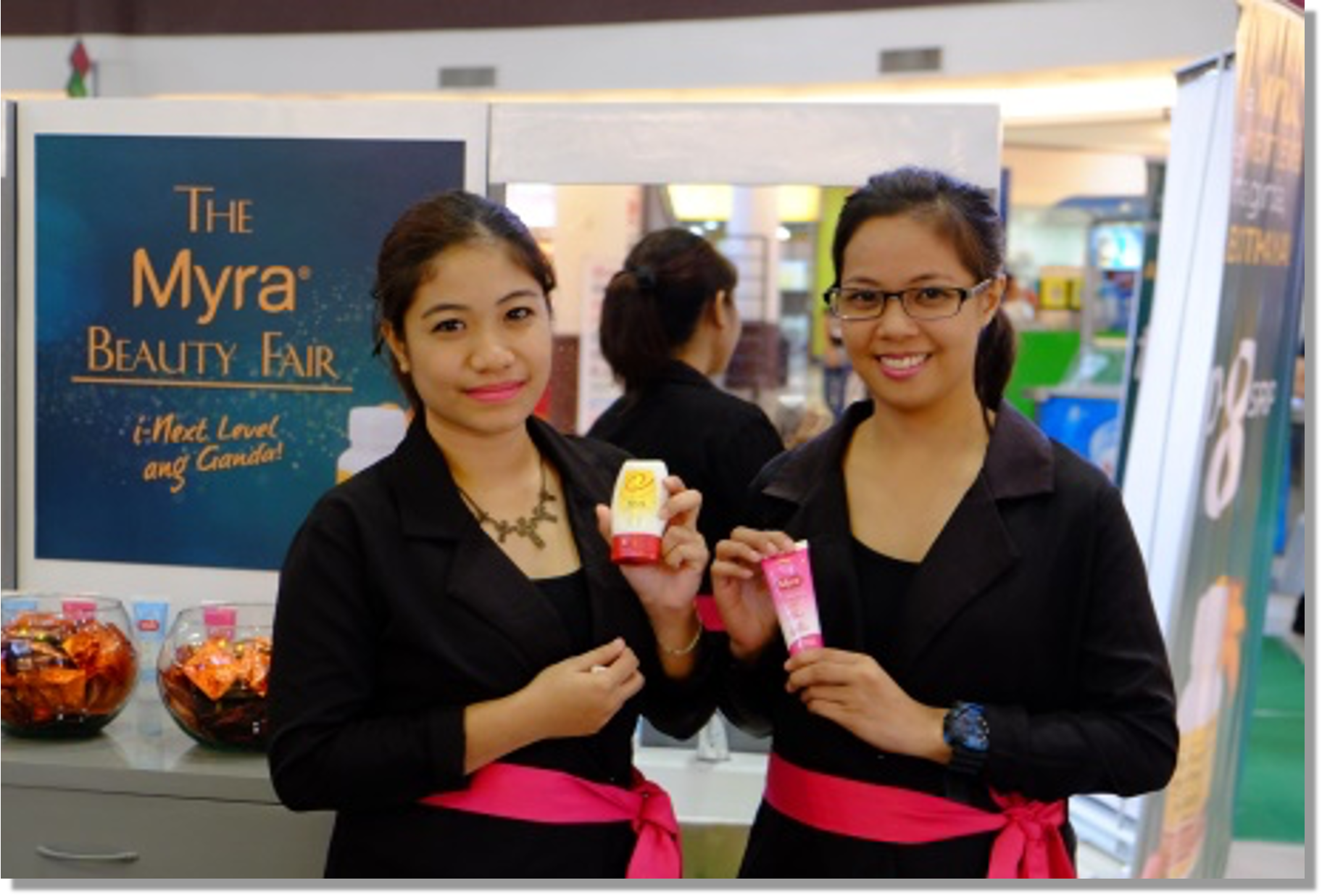 Myra Beauty Fair mall activation